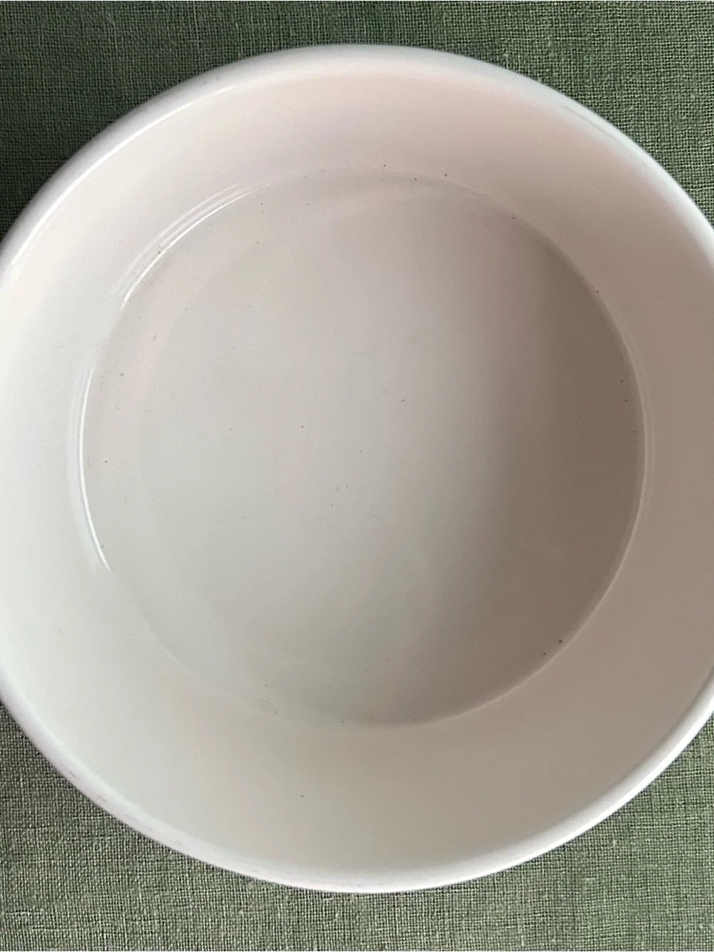RAE DUNN “GULP” white ceramic dog dish. ⭐️NEW⭐️